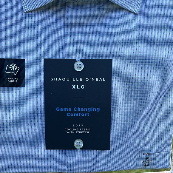 Shaquille O’Neal big fit cooling fabric with stretch, game changing long - Picture 3 of 5